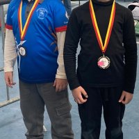 mohamed en or et corentin en bronze